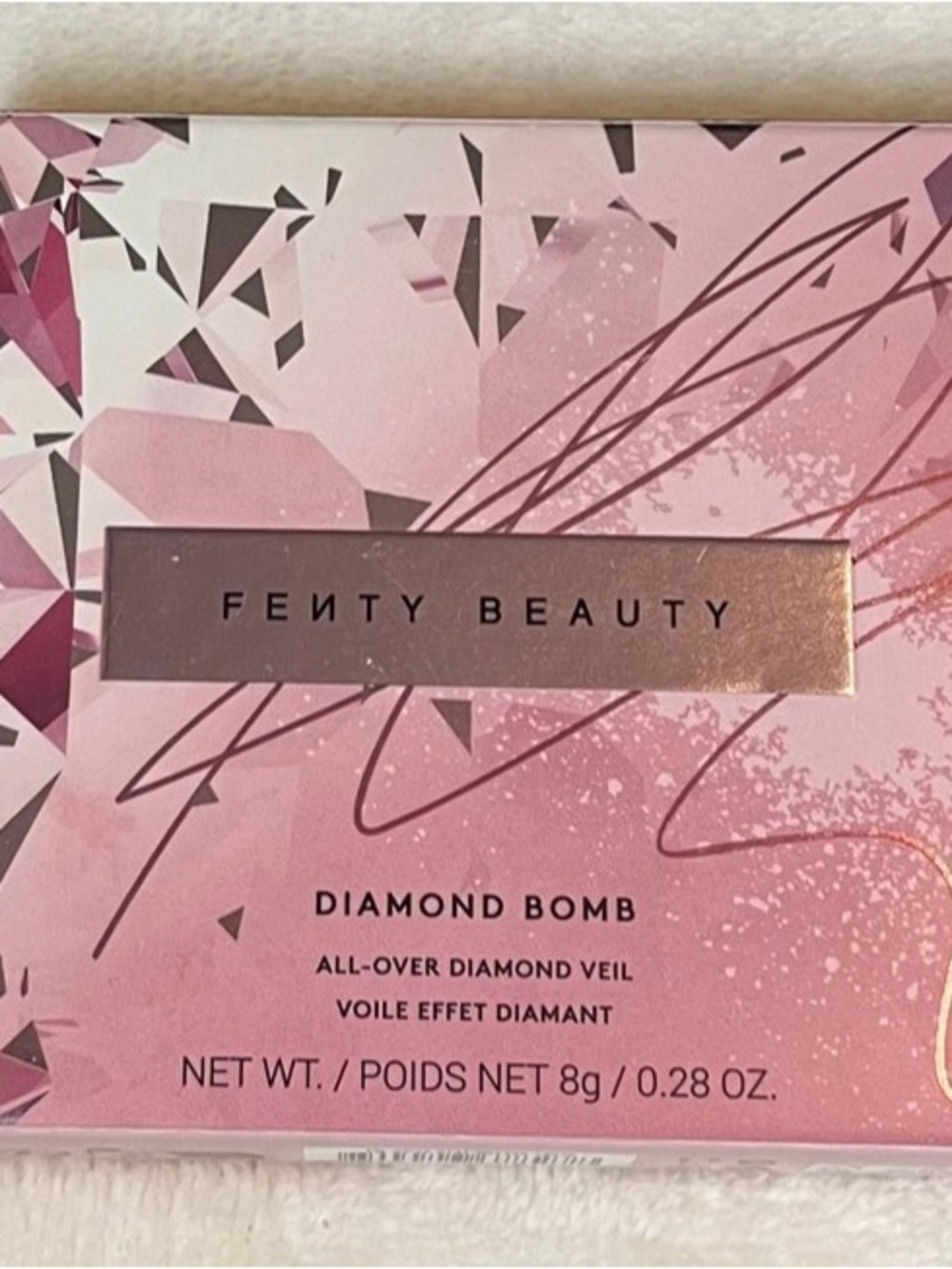 Fenty Beauty Diamond Bomb All-Over Diamond Veil — Rose Rave Pink Glow - Picture 5 of 6